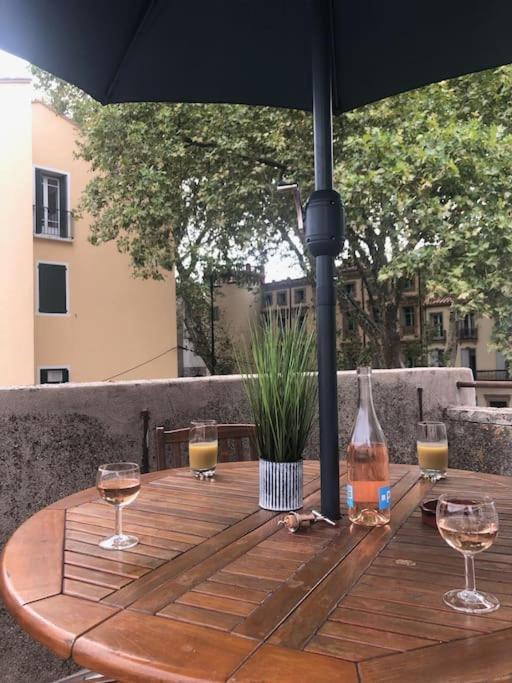 Au Coeur De Ville Avec Terrasse Сере Екстер'єр фото